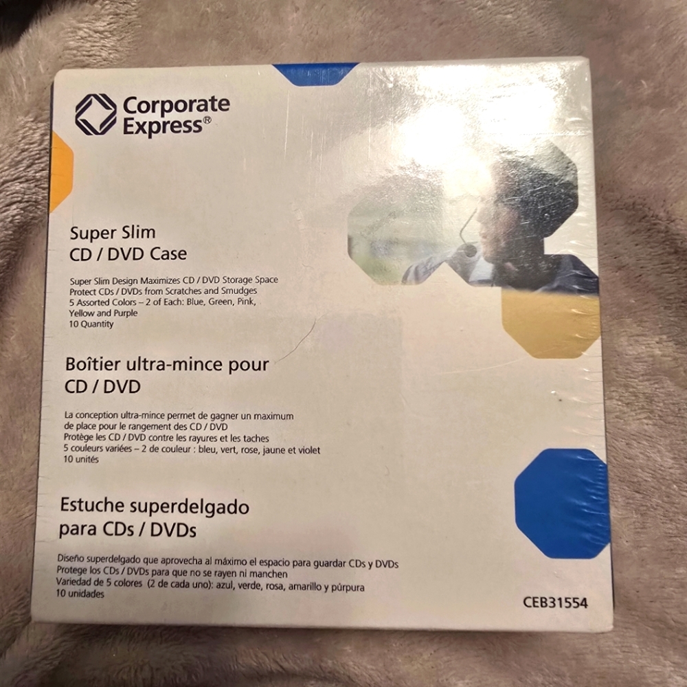 Corporate Express Super Slim CD/DVD Case